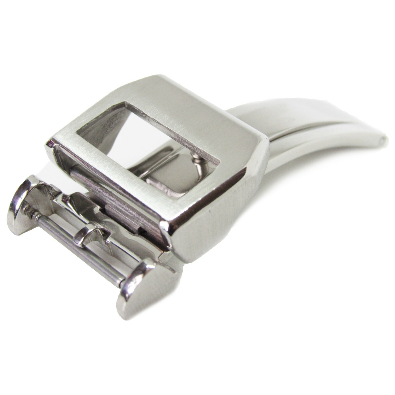 18mm Deployment Clasp Buckle Stainless Steel For IWC PILOT Tank Strap Band