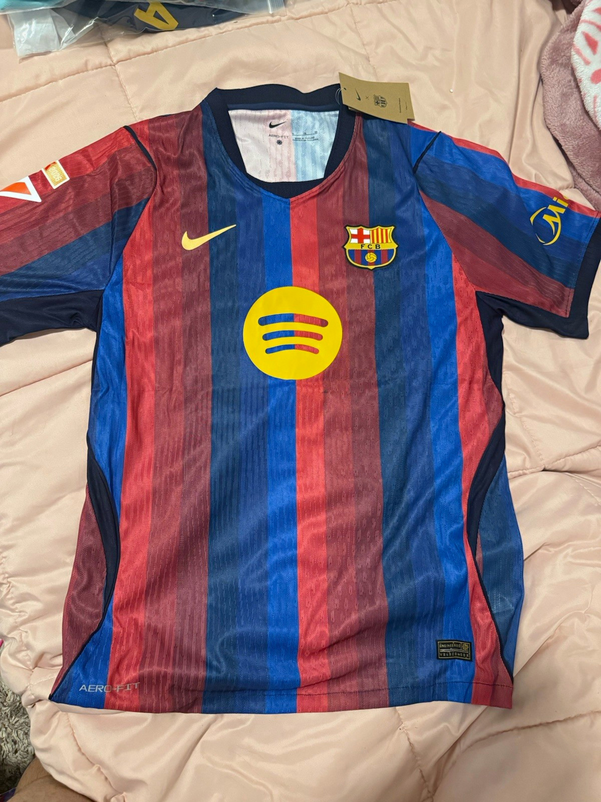 Nike FC Barcelona Lamine Yamal #10 Soccer Jersey Blue/Red/Yellow Men’s XL Nike FC Barcelona Lamine Yamal #10 Soccer Jersey Blue/Red/Yellow Men’s XL