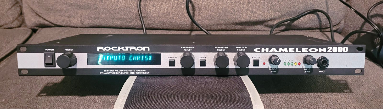 Rocktron Chameleon 2000 Guitar Preamp & 24-bit Multi-Effects Processor 