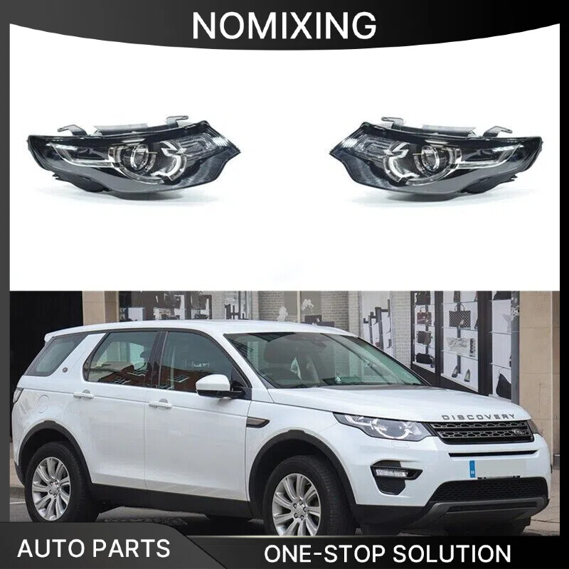 Upgraded Pair Front Headlight Assembly For Land Rover Discovery Sport 2015-2019