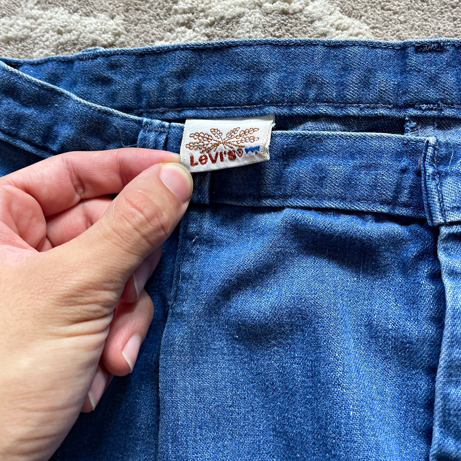 70s True Vintage Levi’s wheat ears mom jeans 70s True Vintage Levi’s wheat ears mom jeans