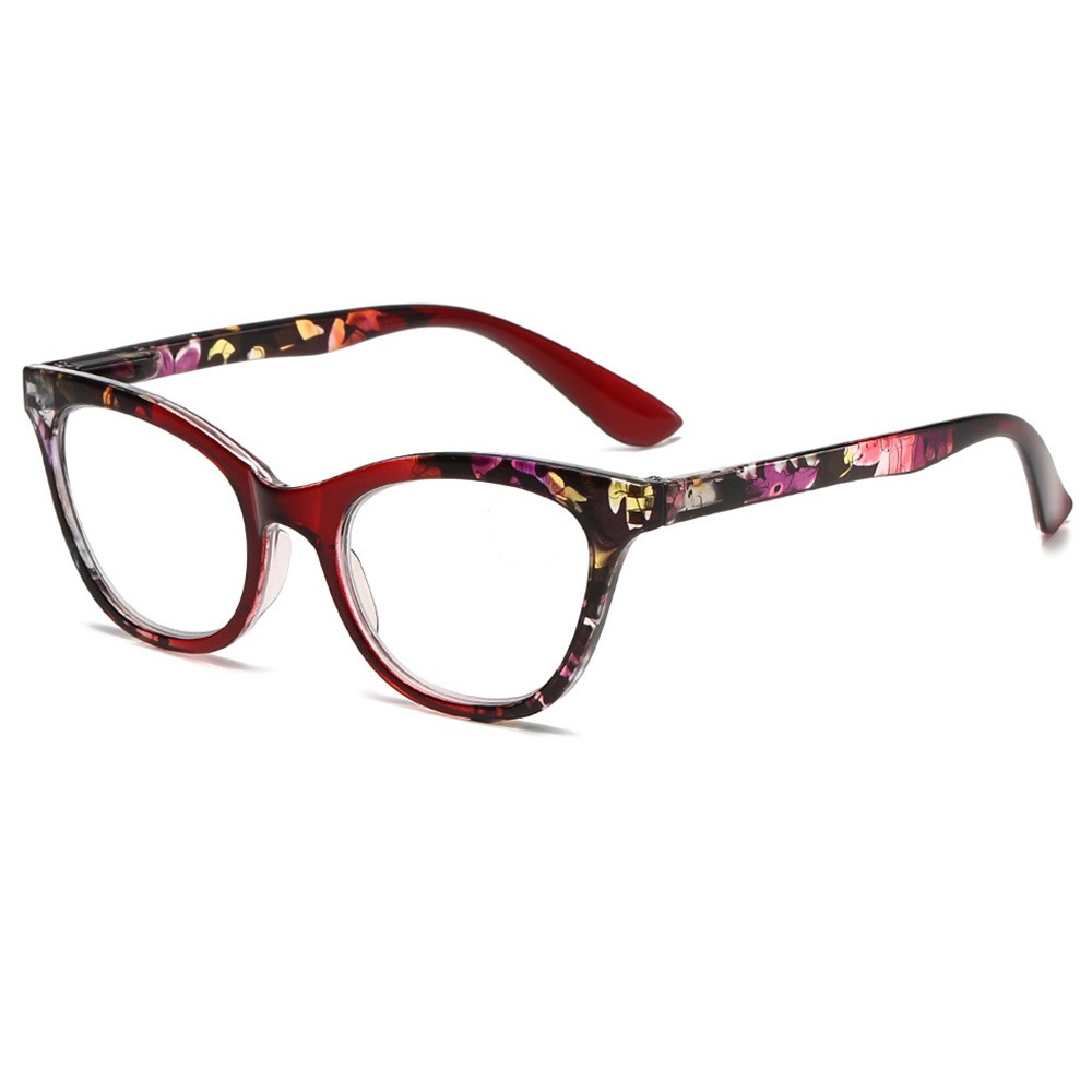 Stylish Cat Eye Reading Glasses Anti Blue Light Readers Spring Hinges Eyeglasses