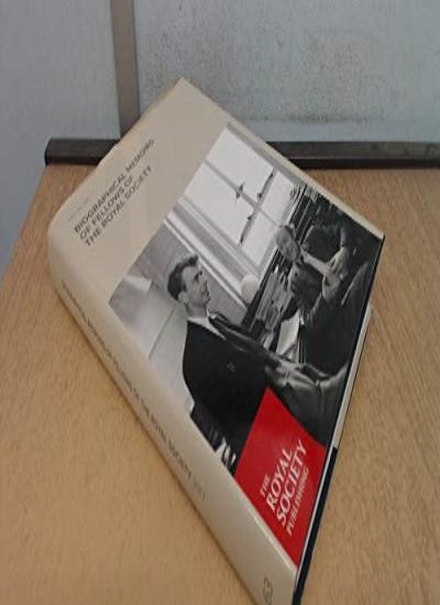 Biographical Memoirs of the Royal Society, Volume 63: 2017 By Ma