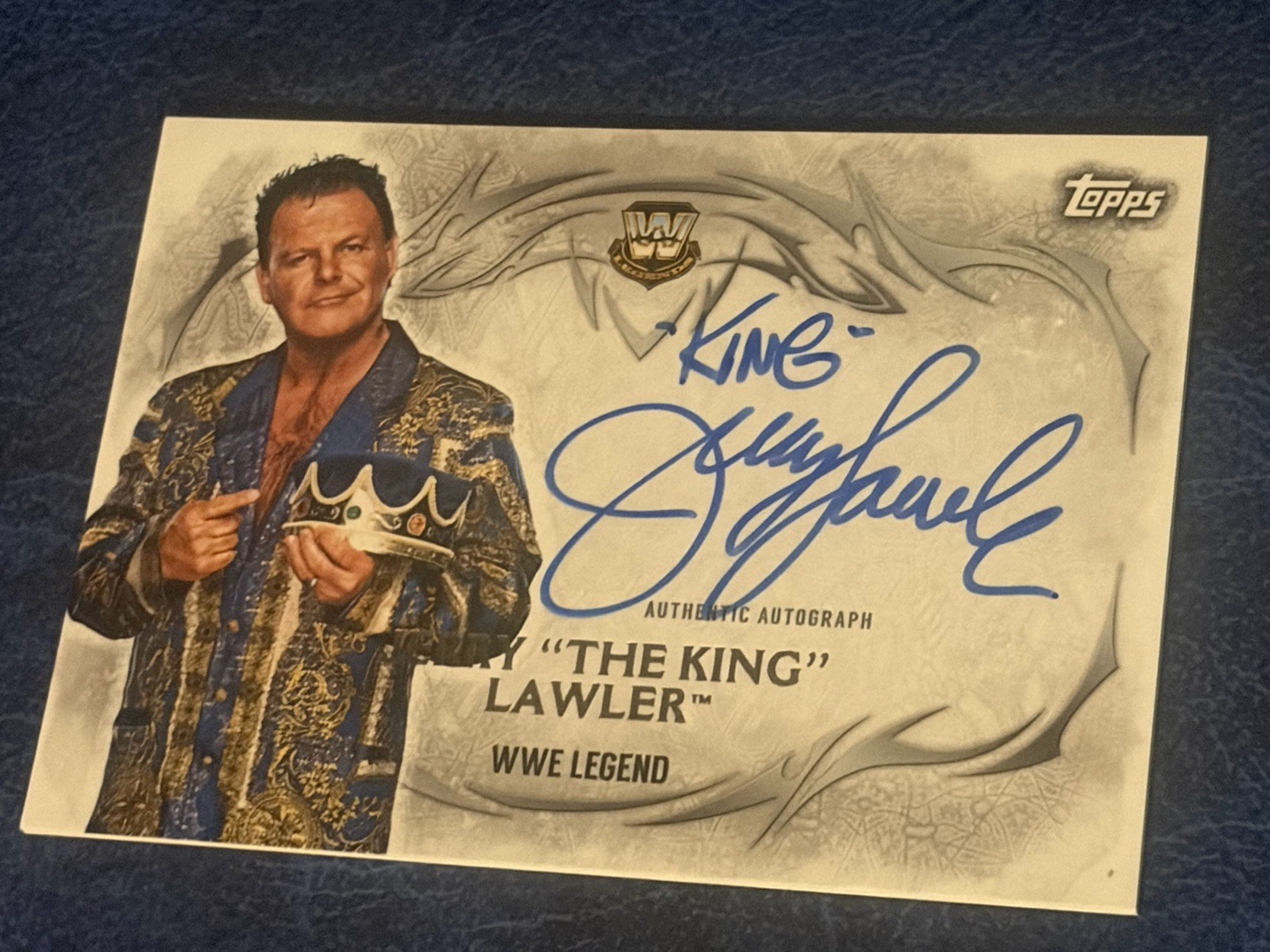 2015 Topps WWE Undisputed - Autographs Jerry Lawler #UA-JL (AU) 2015 Topps WWE Undisputed - Autographs Jerry Lawler #UA-JL (AU)