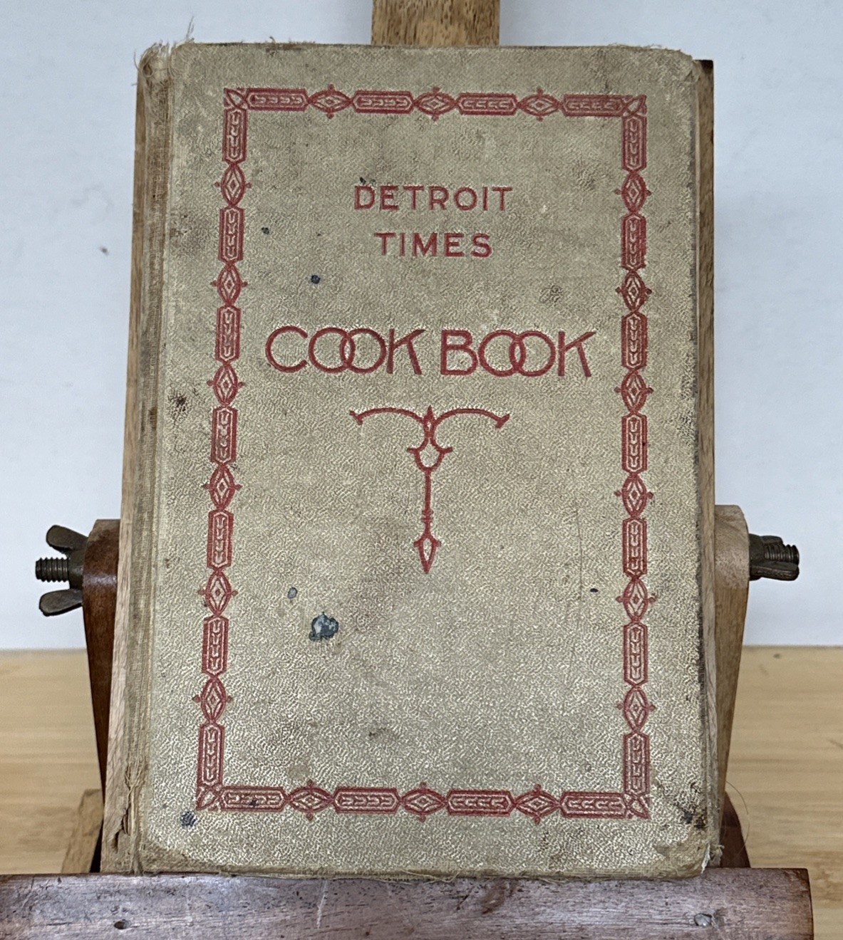 Rare Antique 1932 Detroit Times Cook Book 1st Edition Michigan History