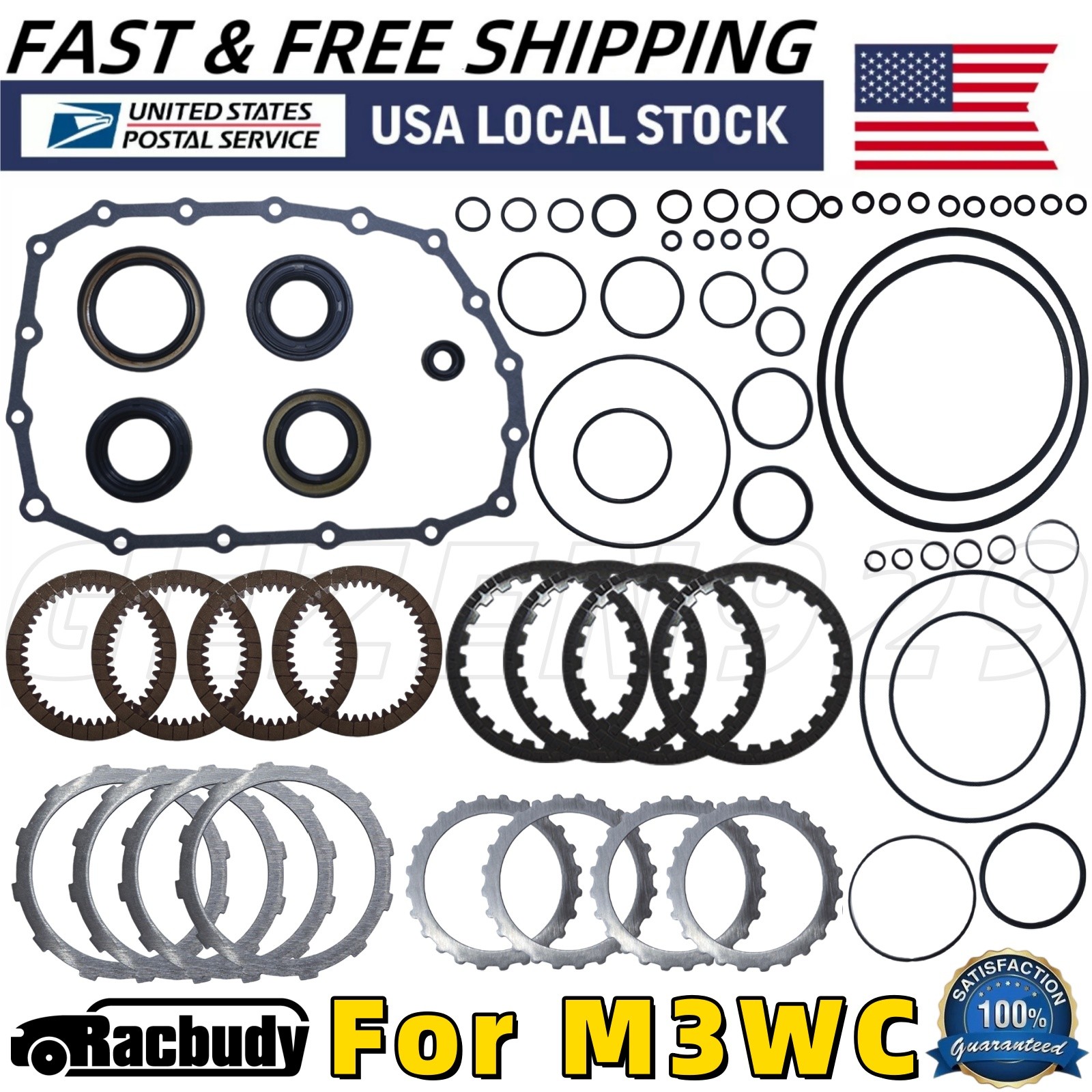 M3WC New CVT Transmission Master Overhaul Rebuild Kit For Honda Civic 2014-2016