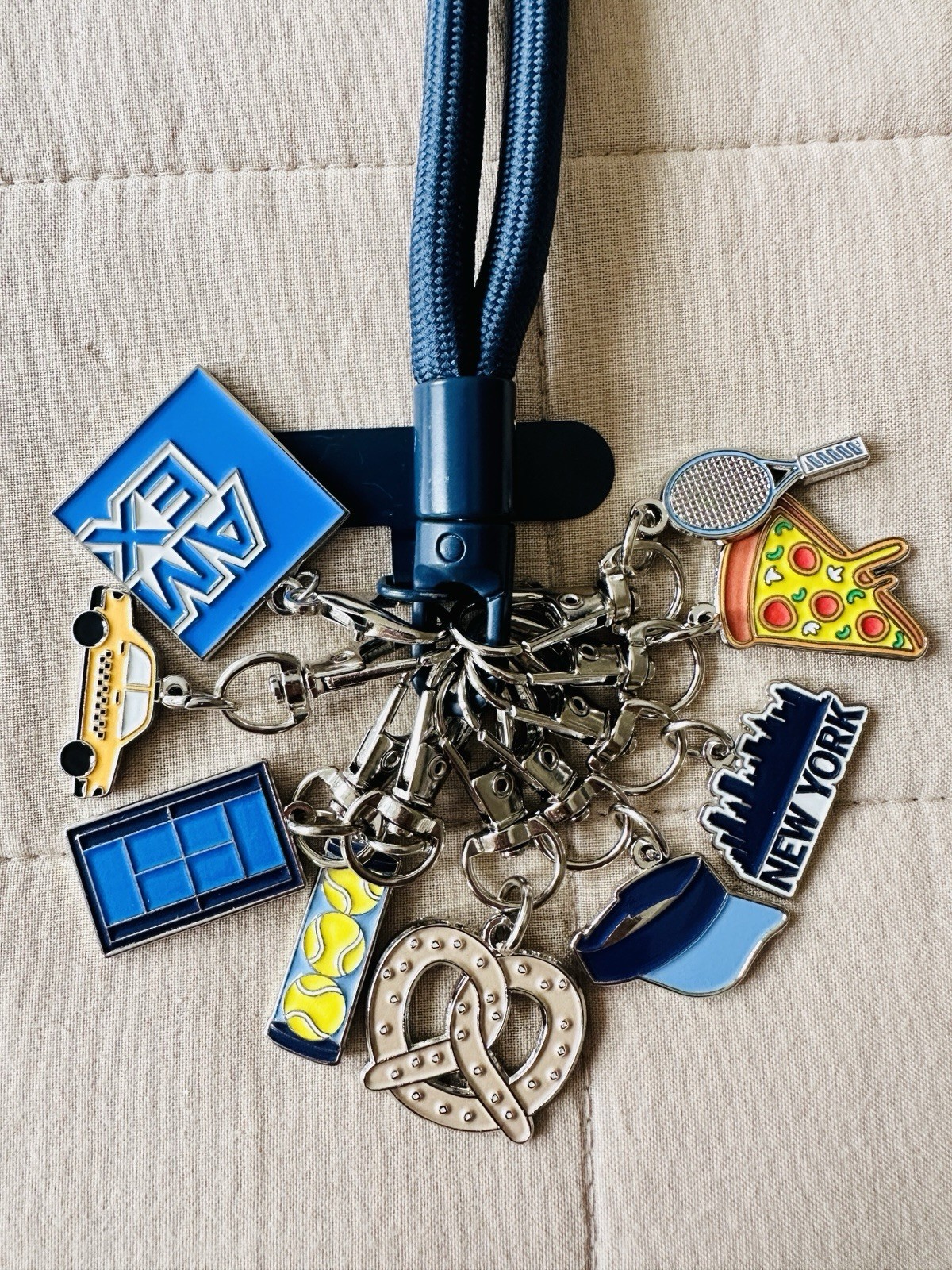USOPEN 2026 AMEX CHAIN AND CHARMS EXCLUSIVE FULL SET USOPEN 2026 AMEX CHAIN AND CHARMS EXCLUSIVE FULL SET