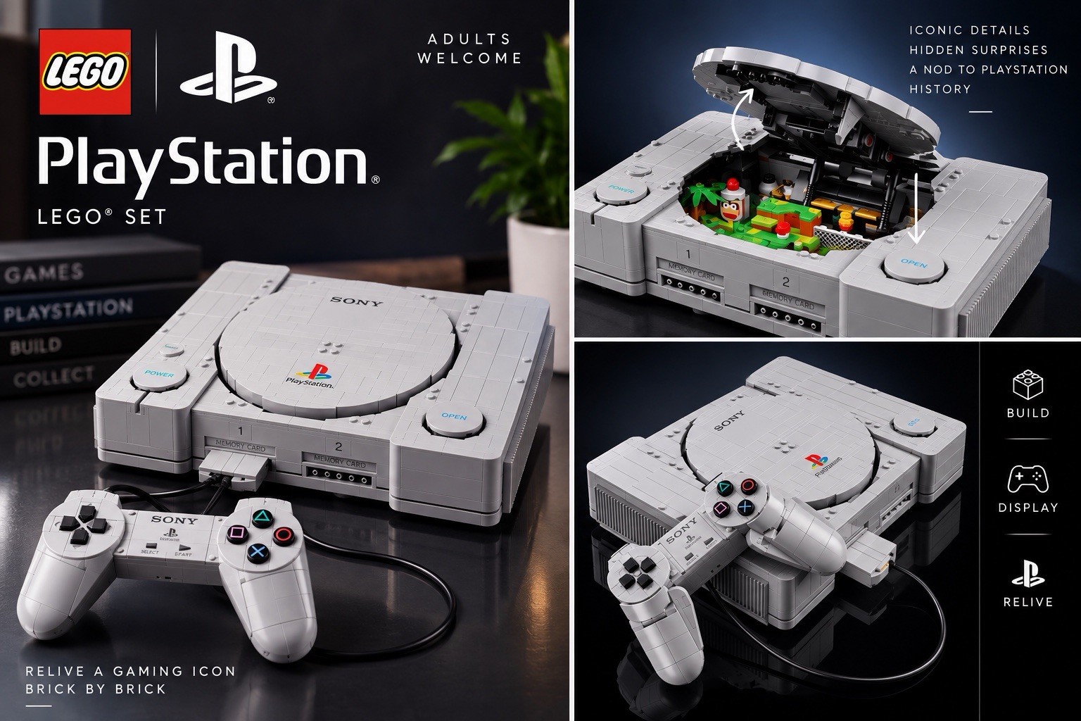 LEGO PLAYSTATION 1 CONSOLE ✅✅PRE-ORDER✅✅ LEGO PLAYSTATION 1 CONSOLE ✅✅PRE-ORDER✅✅