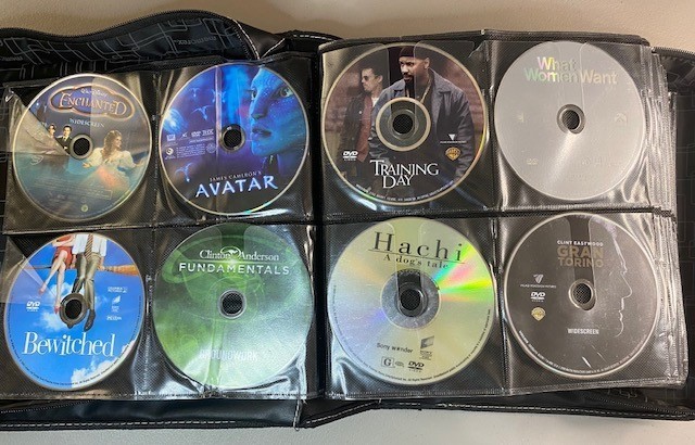 199 DVD Movie Lot Collection Binder + 23 Cased 15 Sealed Huge Mixed Genre