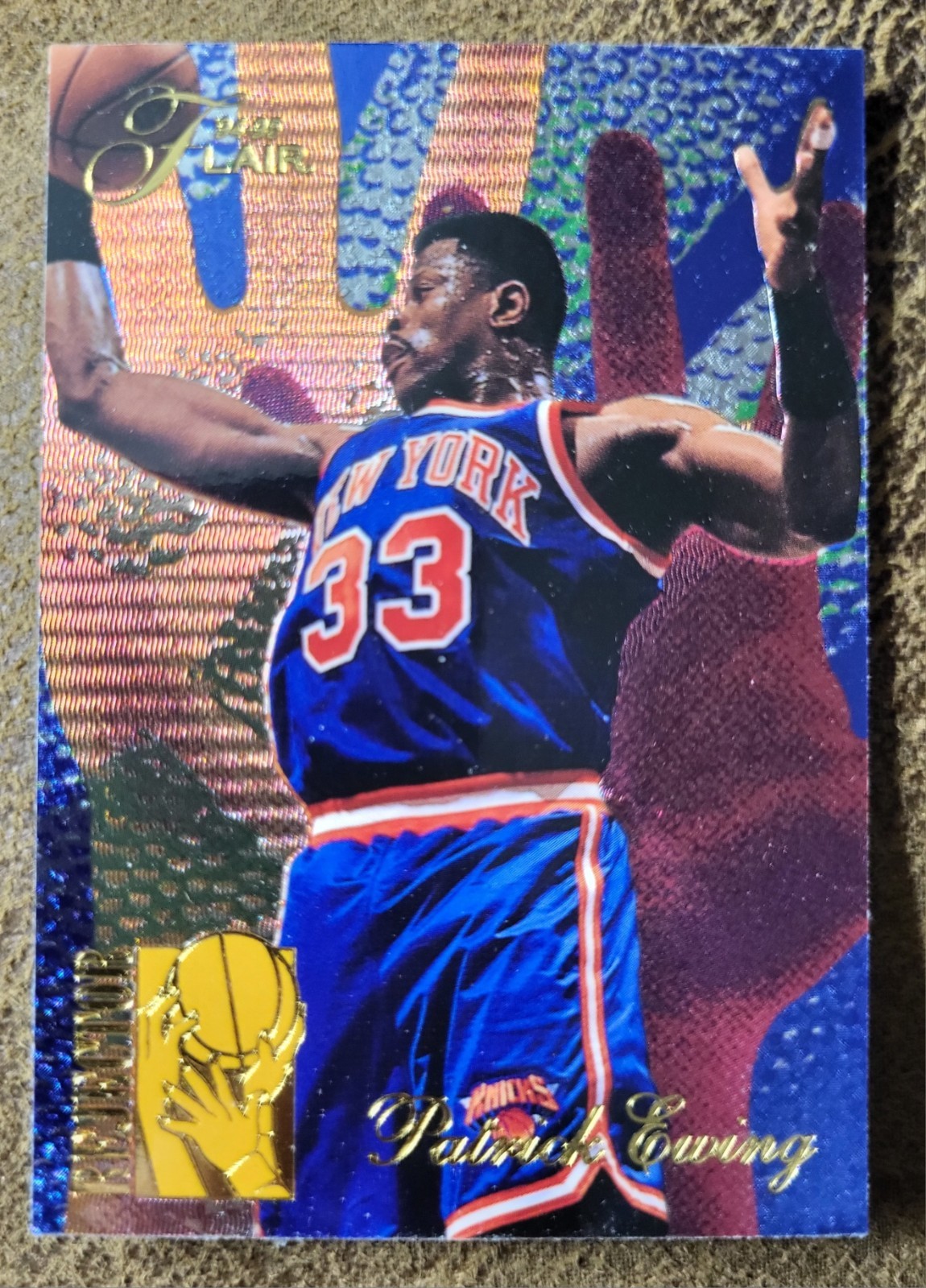1994-95 Flair Rejector Patrick Ewing #1 HOF 1994-95 Flair Rejector Patrick Ewing #1 HOF
