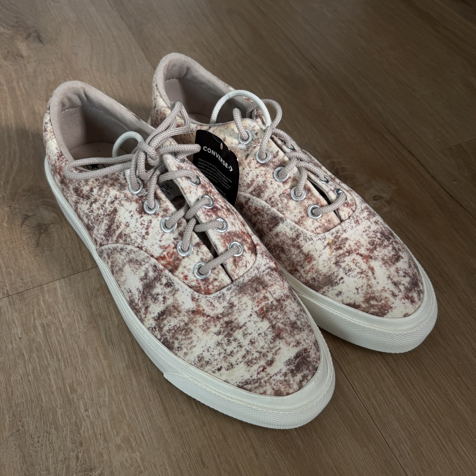 Converse John Elliott Skid Grip OX White/Brown/Egret 9 Converse John Elliott Skid Grip OX White/Brown/Egret 9