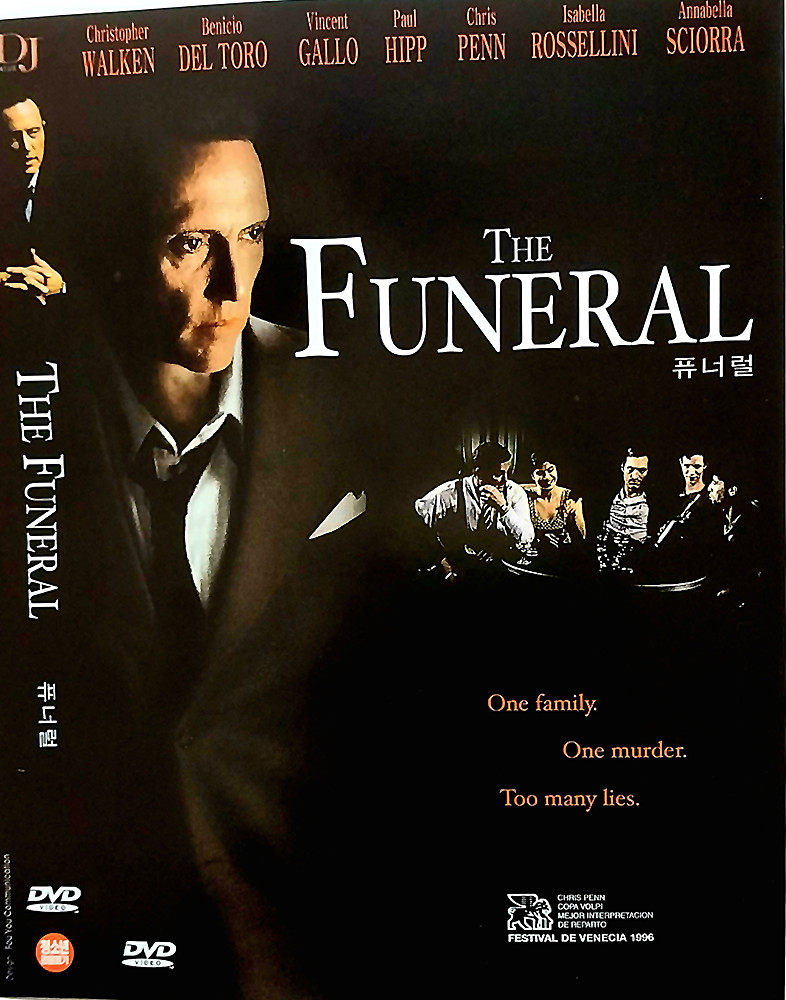 The Funeral (1996) DVD - Region 0