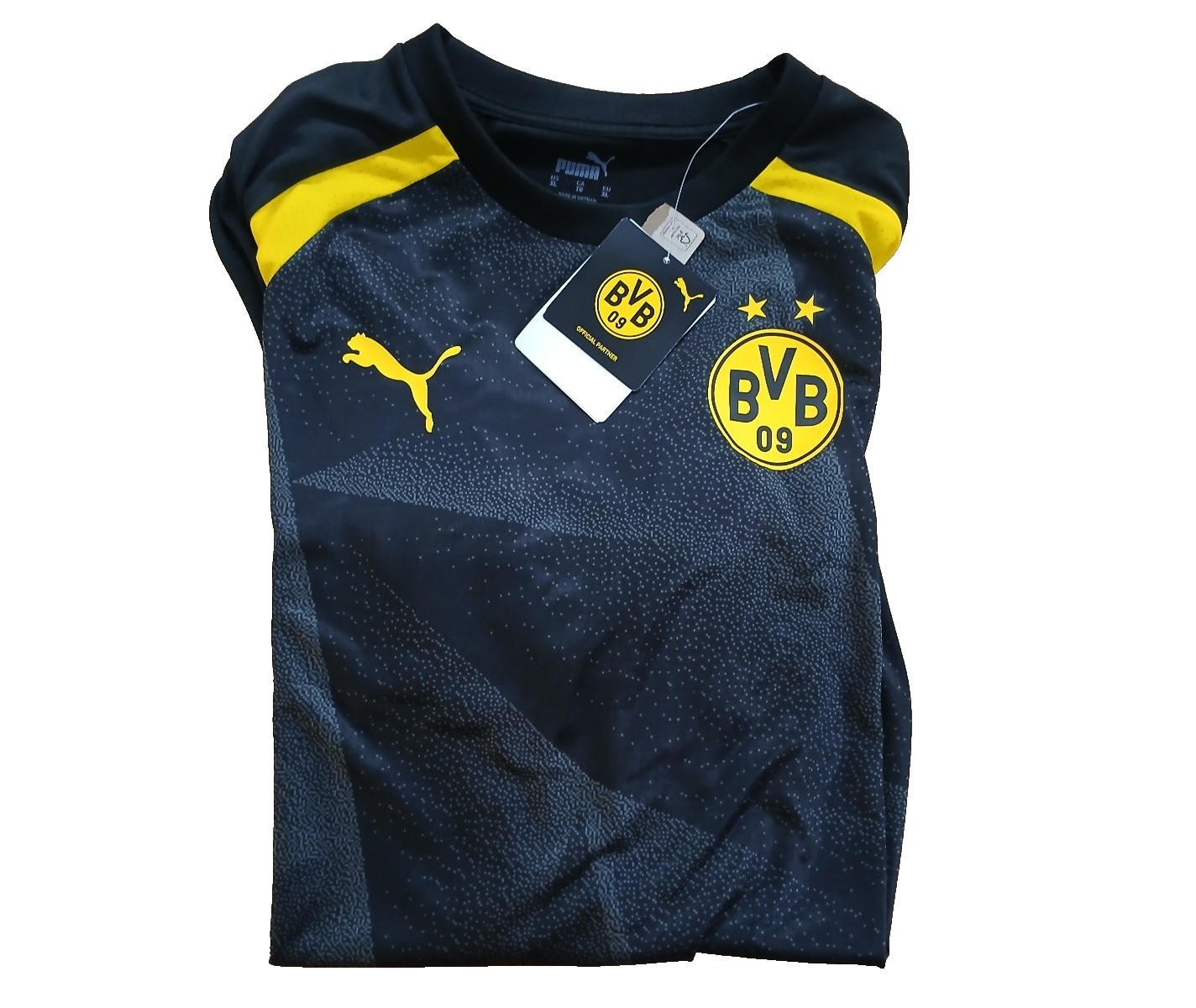 Puma Borussia Dortmund 2023/24 Pre-Match Training Jersey Black Size XL Puma Borussia Dortmund 2023/24 Pre-Match Training Jersey Black Size XL