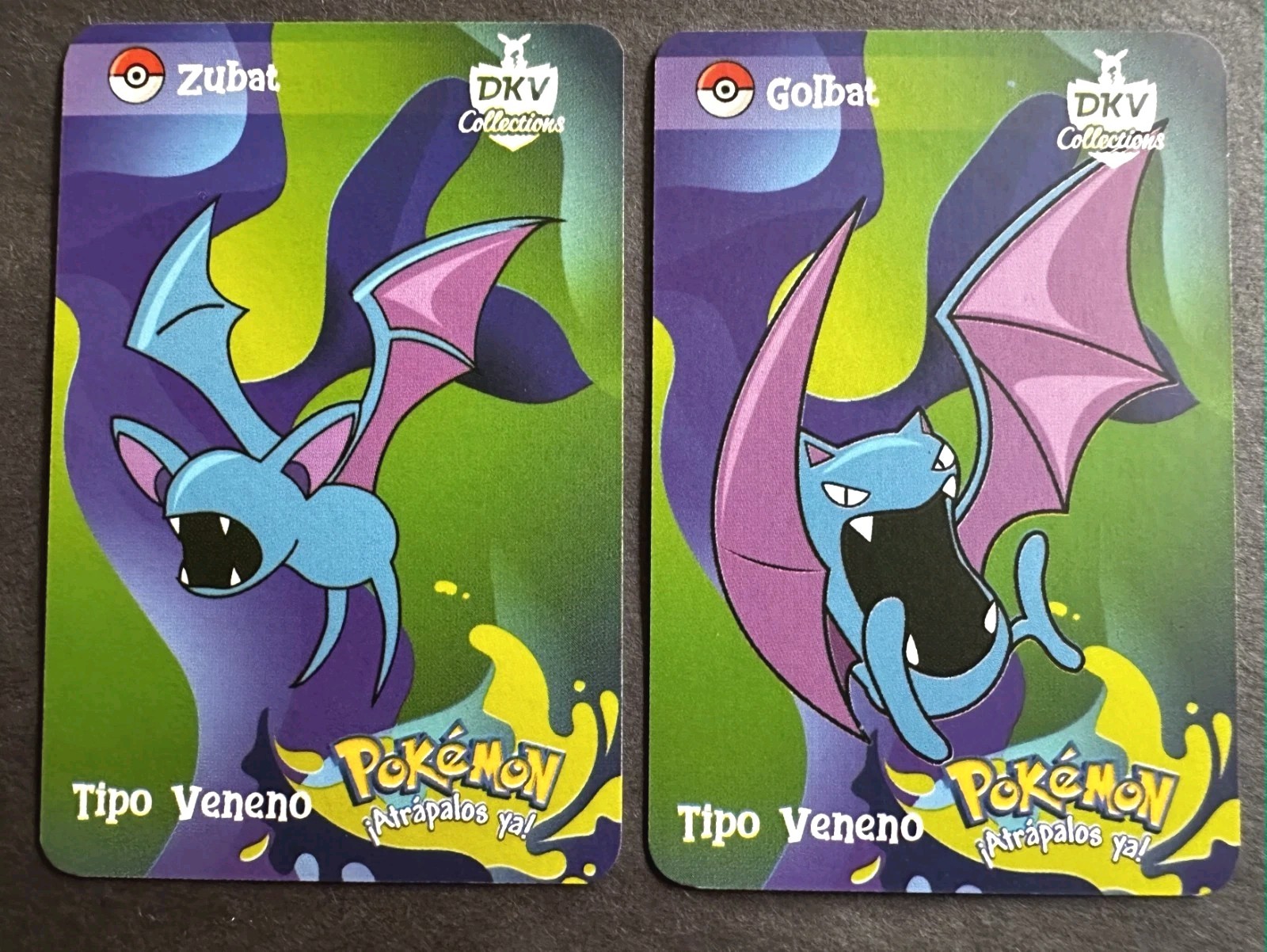 ZUBAT X GOLBAT EVOLUTION LOT - POKEMON KANTO DKV COLLECTIONS CCG CARDS ZUBAT X GOLBAT EVOLUTION LOT - POKEMON KANTO DKV COLLECTIONS CCG CARDS