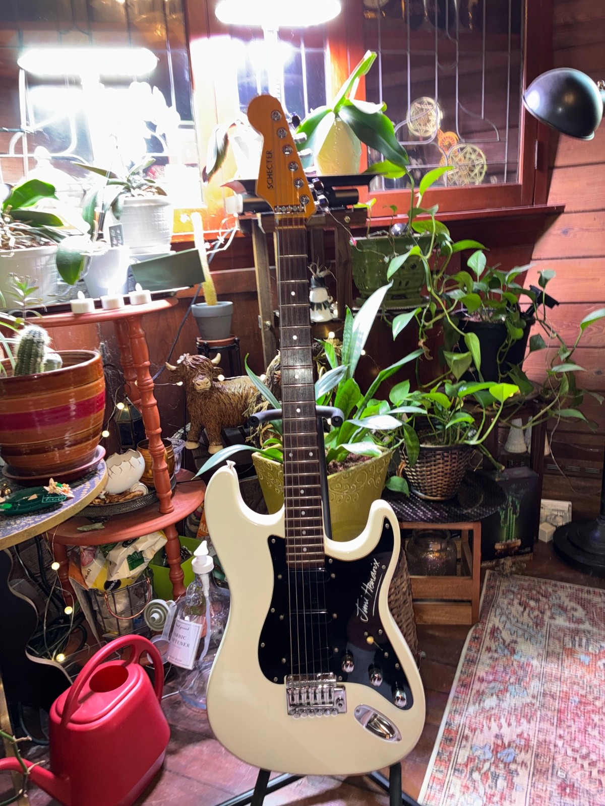 1985 Schecter Jimi Hendrix Strat RARE W/HSC USA 1985 Schecter Jimi Hendrix Strat RARE W/HSC USA