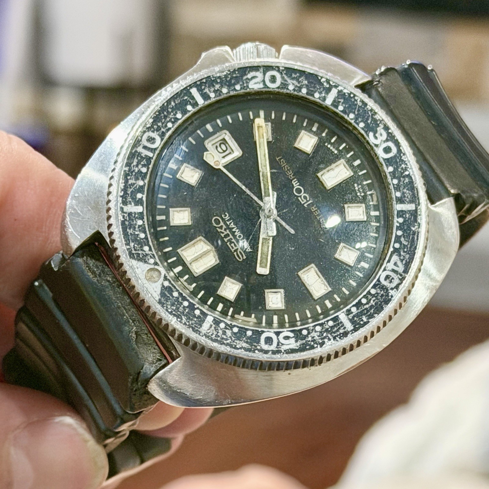 SEIKO 6105-8110 Captain Willard July 1971 W/ Hacking All OG Head NEWLY SERVICED