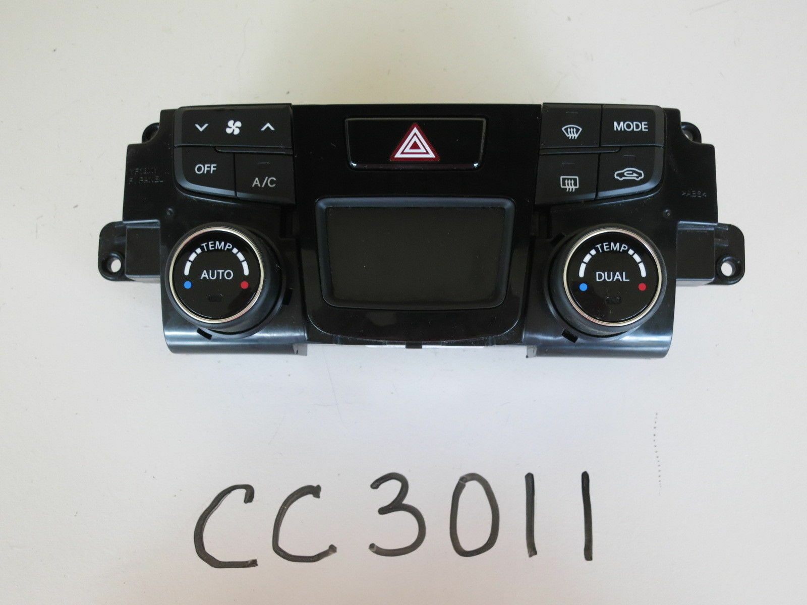 14 15 HYUNDAI SONATA CLIMATE CONTROL PANEL TEMP UNIT A/C HEATER HVAC OEM CC3011