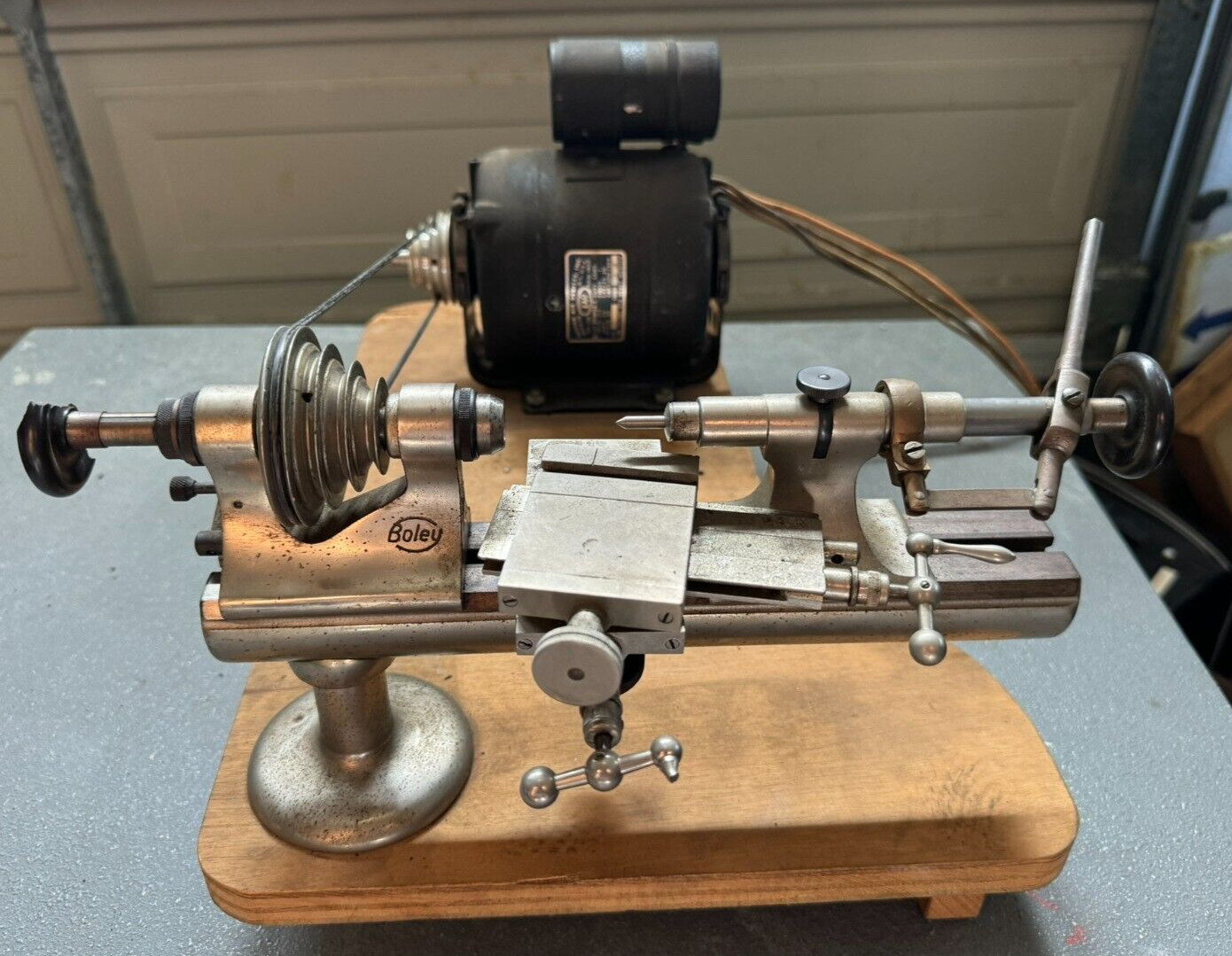 Boley Watchmaking Jewelers Lathe Vintage