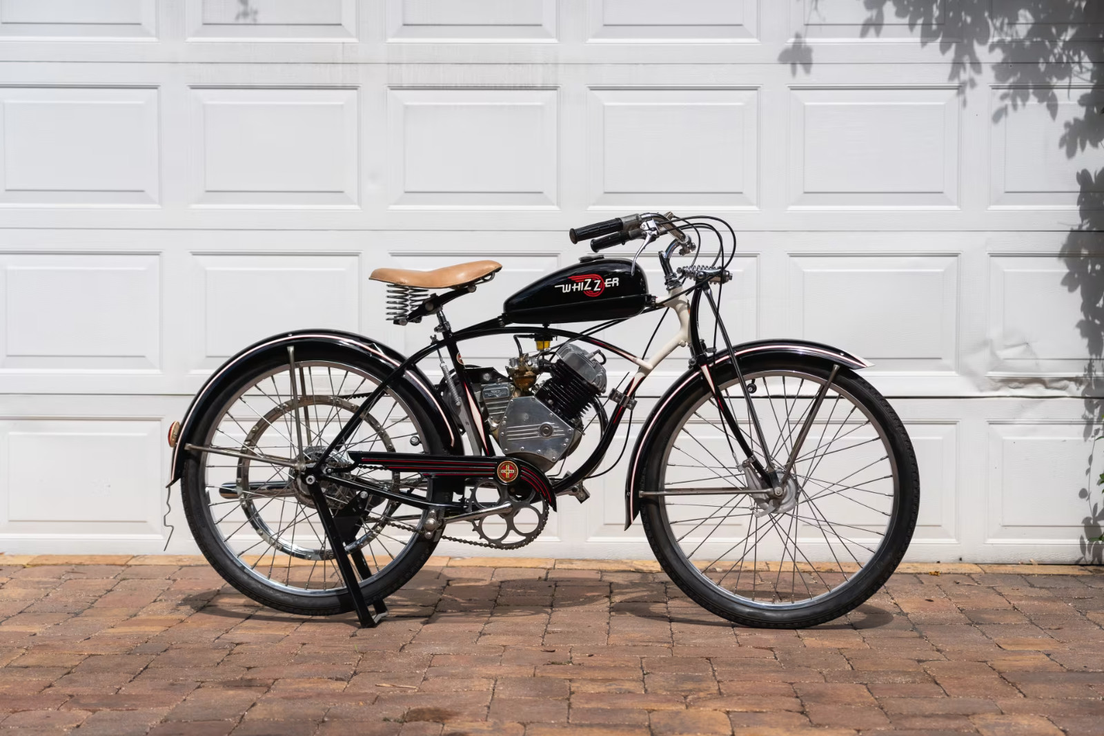1948 Whizzer Schwinn Motorcycle POSTER 24 X 36 INCH Sweet