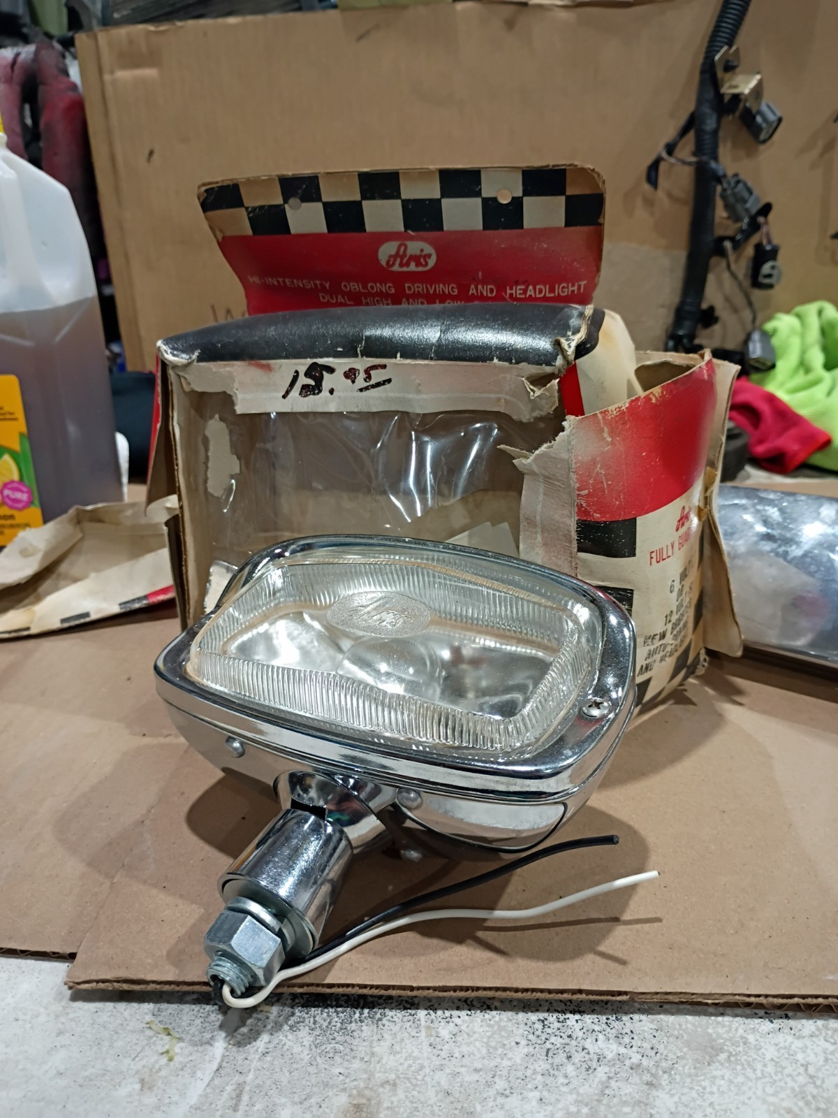 Vintage Aris #1022/SAE Z3 Chrome Fog Light Orignal From Japan New Old Stock Vintage Aris #1022/SAE Z3 Chrome Fog Light Orignal From Japan New Old Stock