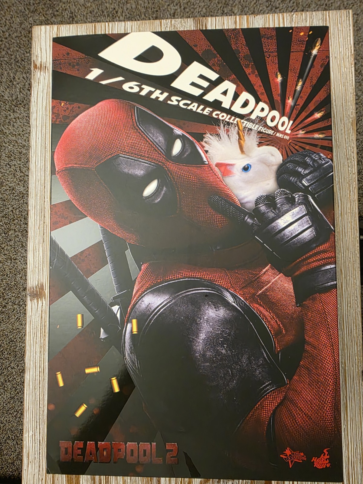 Hot Toys Movie Masterpiece MMS490 Deadpool 2 1/6 Scale Action Figure