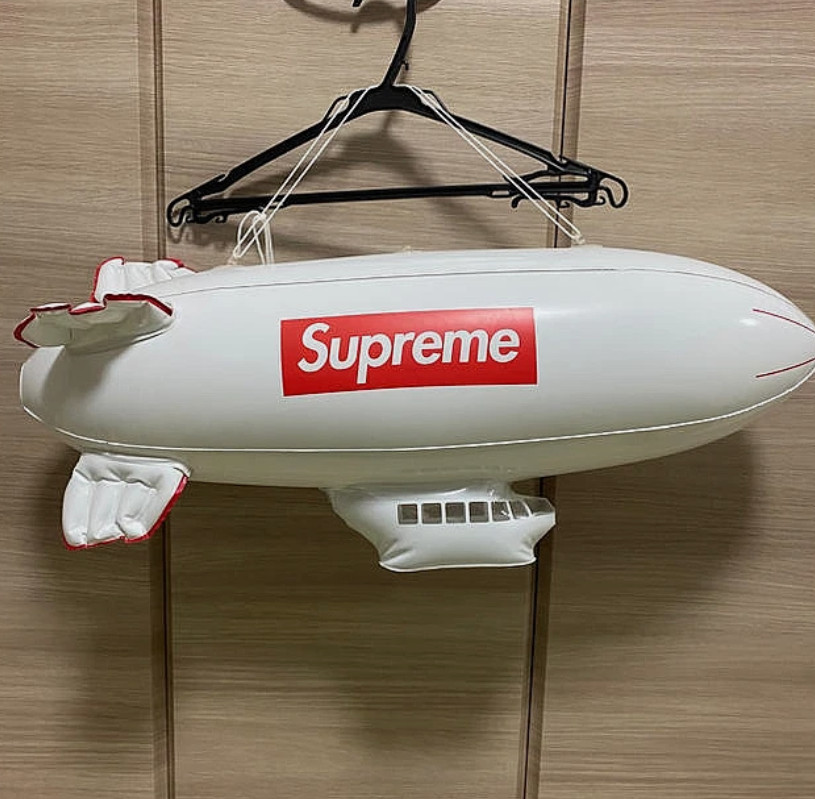 Supreme Inflatable Blimp FW17 2017 Red White Big Box Logo Streetwear Accessory Supreme Inflatable Blimp FW17 2017 Red White Big Box Logo Streetwear Accessory