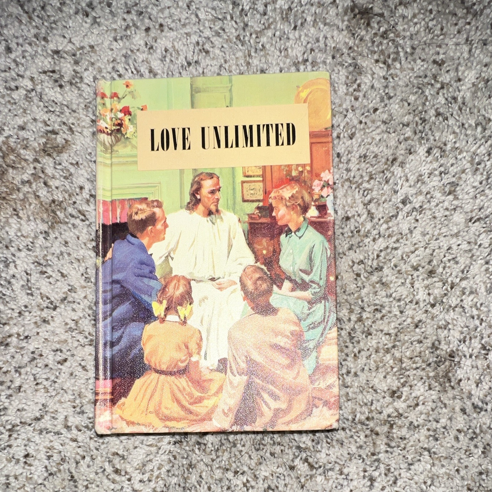 Love Unlimited HC Ellen G. White Pacific Press 1958 Steps to Christ Illustrated