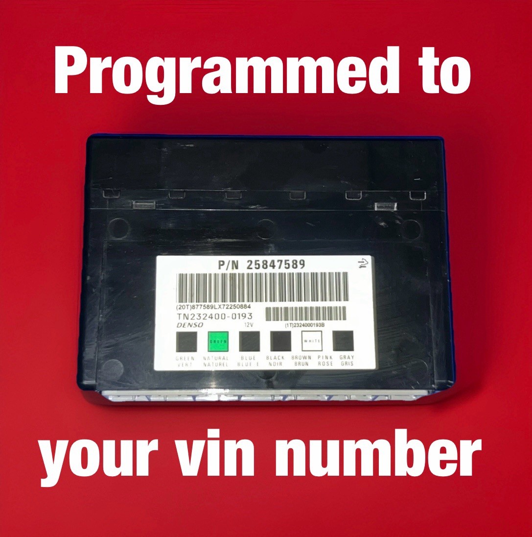 25847589 GM Body Control Module Programmed To Your VIN BCM