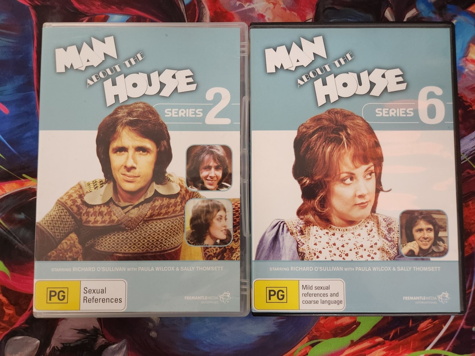 Man About the House Series 2 & 6 DVD Region 4 PAL Richard O\'Sullivan UK Comedy Man About the House Series 2 & 6 DVD Region 4 PAL Richard O\'Sullivan UK Comedy