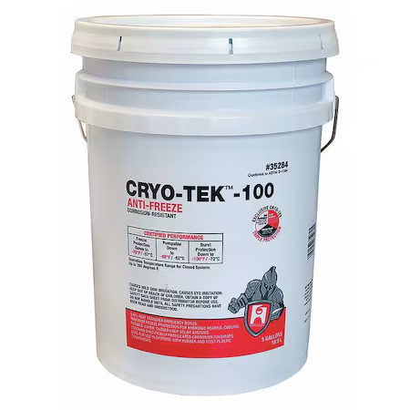 Hercules 35284 Cryo-Tek-100 Anti-Freeze Corrosion Resistant, 5 Gal Pail, Pink, Hercules 35284 Cryo-Tek-100 Anti-Freeze Corrosion Resistant, 5 Gal Pail, Pink,