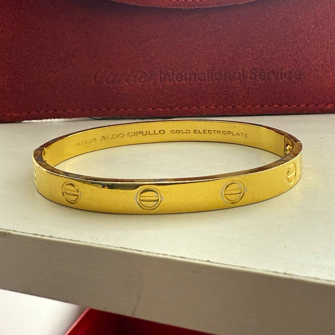 ￼Charles Revson  Aldo cipullo vintage 1970s bracelet