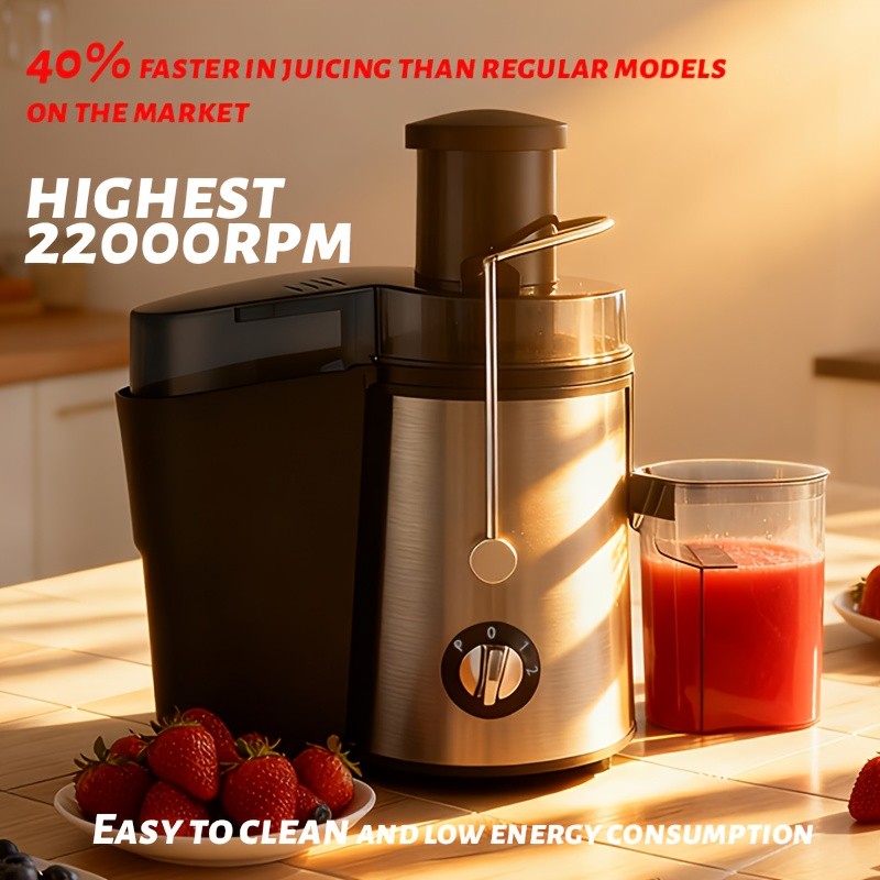 LONGADS Extra-large Feeding Port Whole Fruits Can Be Put In Directly 22000 Rpm LONGADS Extra-large Feeding Port Whole Fruits Can Be Put In Directly 22000 Rpm