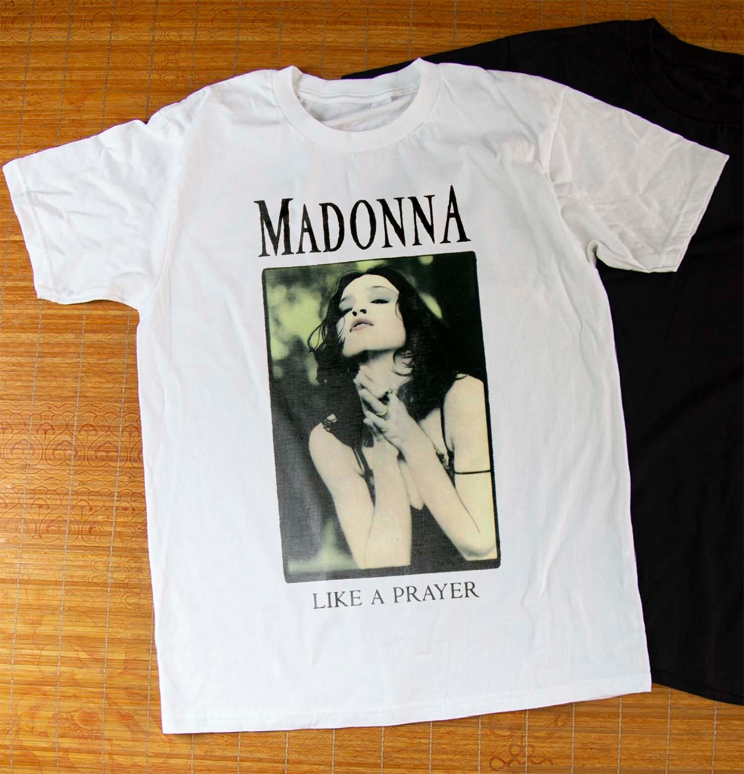 Madonna Like A Prayer Vintage Pop Music Graphic Shirt