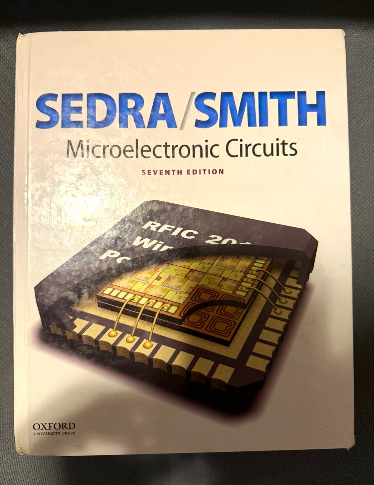 Sedra/Smith Microelectronic Circuits 7th Ed Paperback 2014 Oxford 1400p