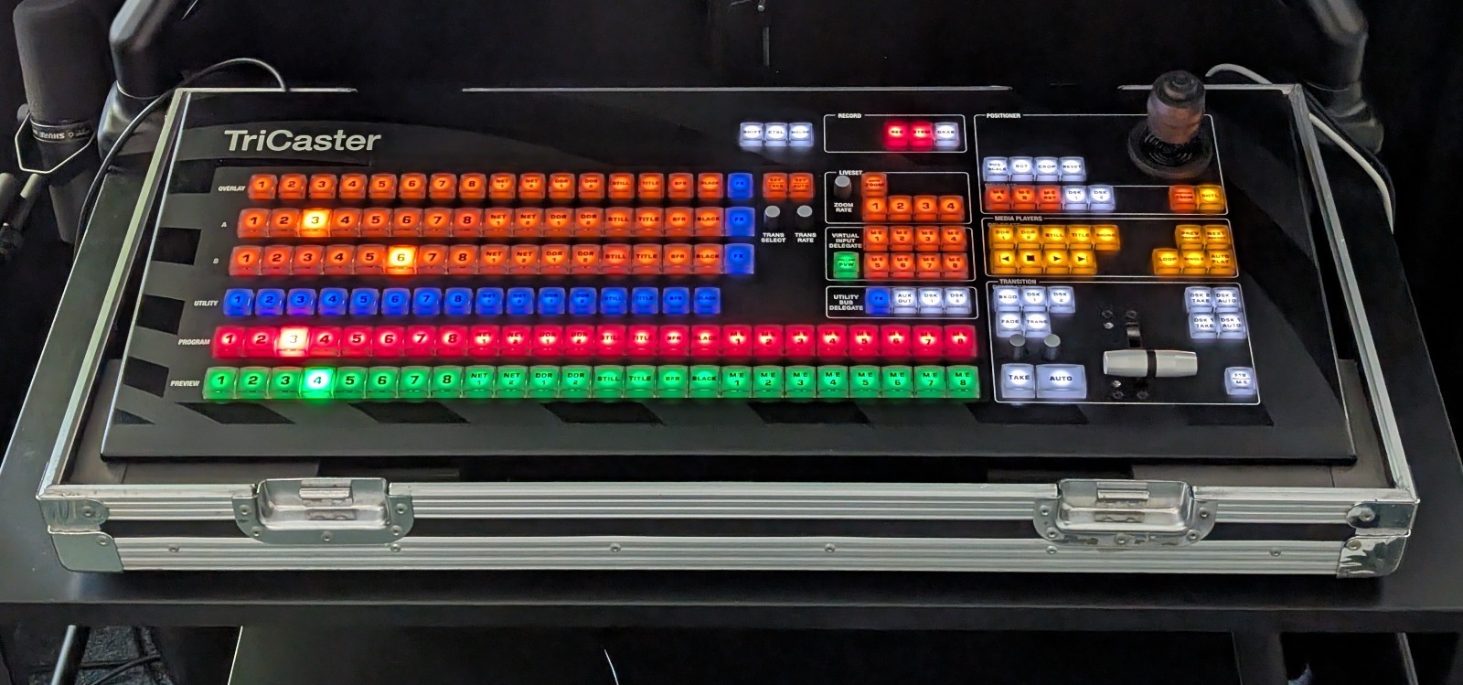 NewTek TriCaster TCXD855 Control Surface - Grade A Pristine with Hard Case
