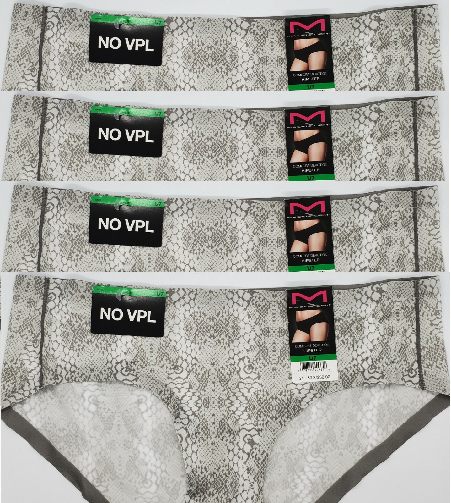 Maidenform 40851 5-Pair Women\'s Comfort Devotion Hipster Panty Underwear Size 7 Maidenform 40851 5-Pair Women\'s Comfort Devotion Hipster Panty Underwear Size 7