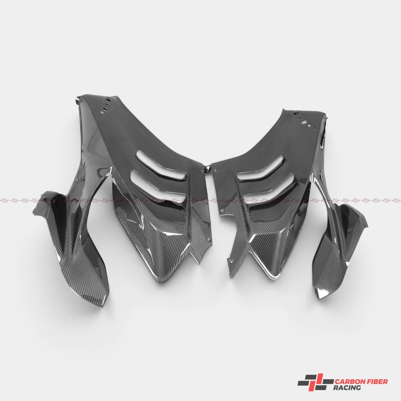 Carbon Fiber Large Side Panels for Ducati Panigale V4, V4R, V4S 2020-2021 Carbon Fiber Large Side Panels for Ducati Panigale V4, V4R, V4S 2020-2021