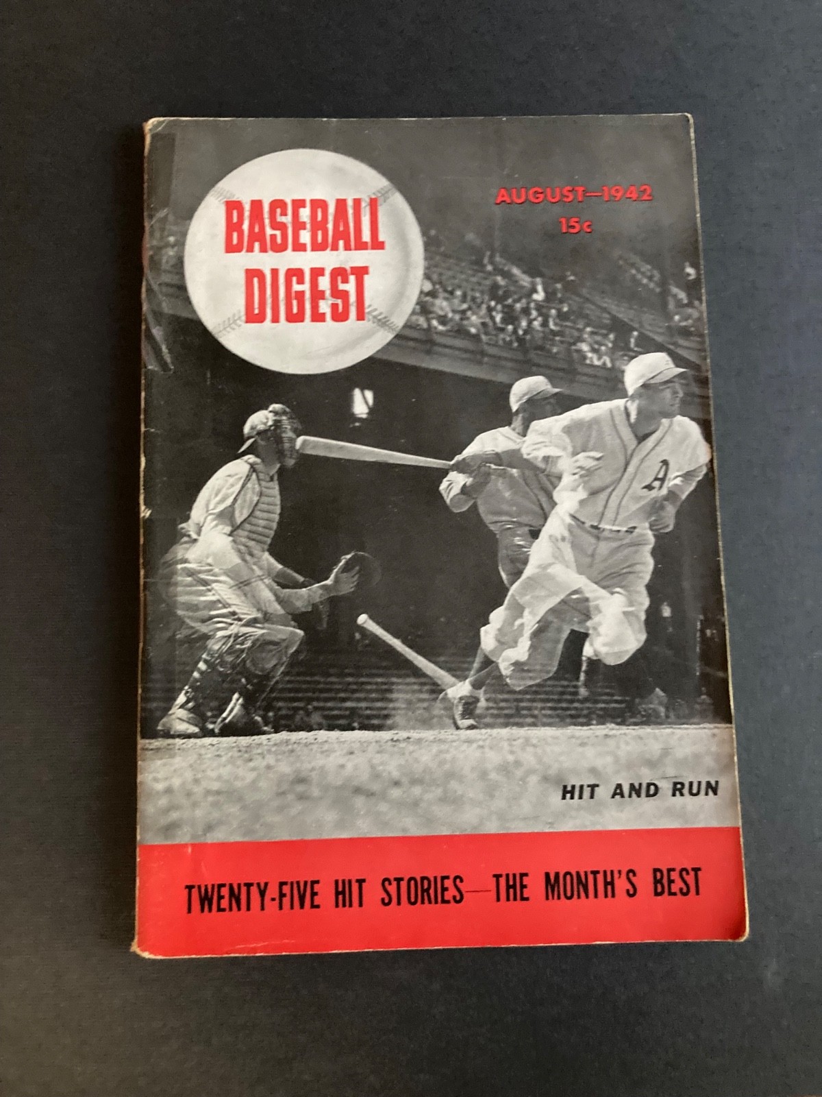 Baseball Digest - August, 1942 - First Issue Baseball Digest - August, 1942 - First Issue
