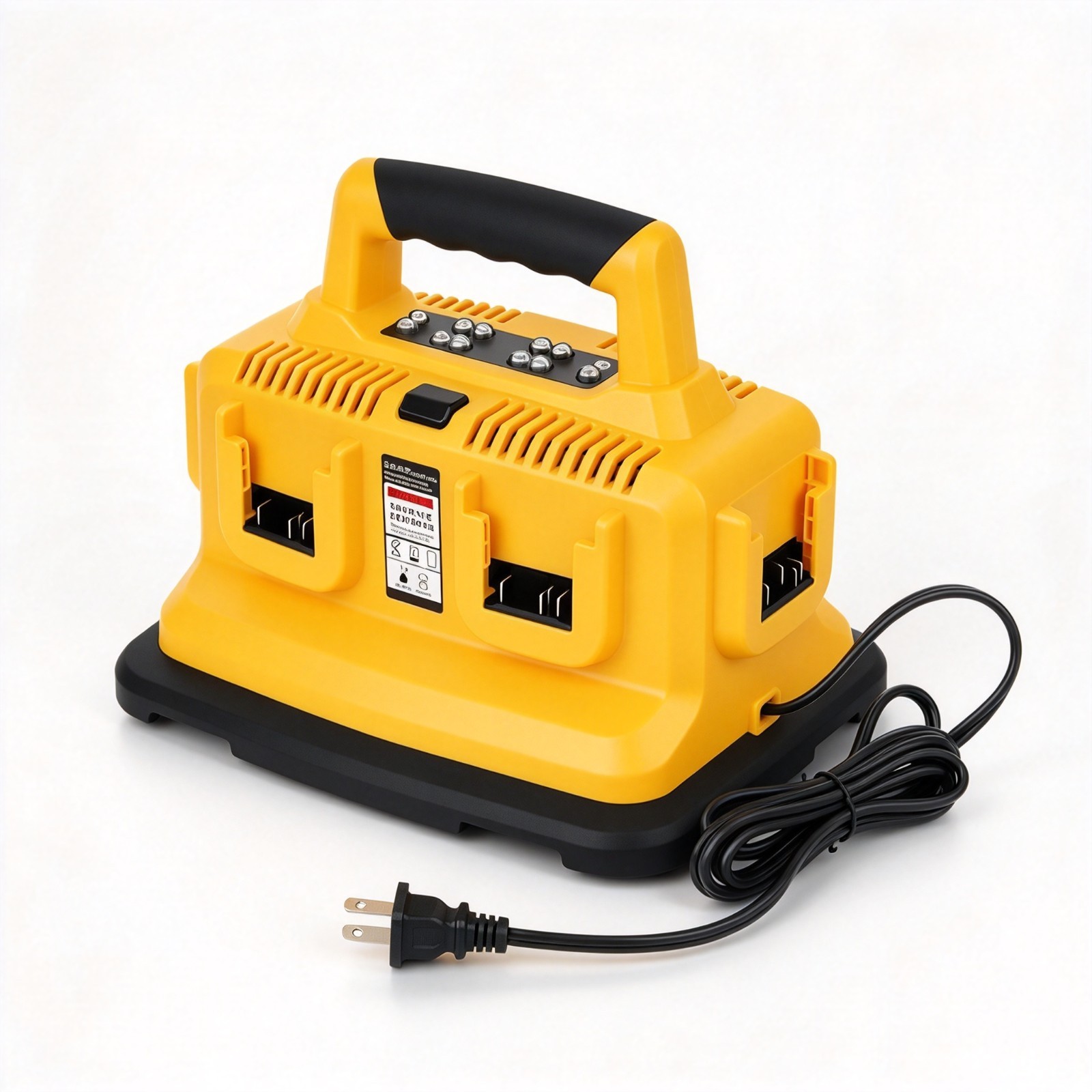 6-Port Battery Charger Compatible with DeWalt 20V 60V MAX DCB102 DCB112 DCB104
