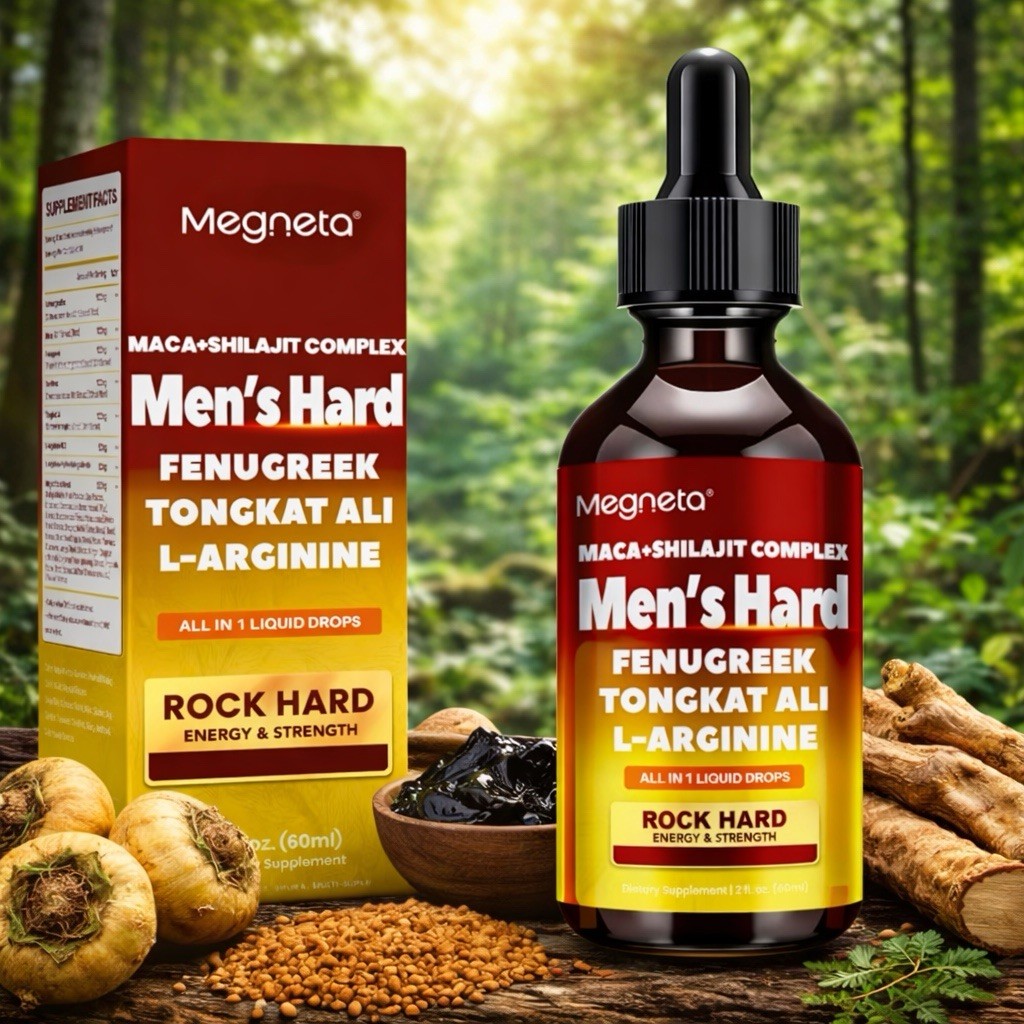 USA Megneta Men's Hard All In One Liquid 2 fl.oz (60ml) Drops, Rock Hard Energy USA Megneta Men's Hard All In One Liquid 2 fl.oz (60ml) Drops, Rock Hard Energy