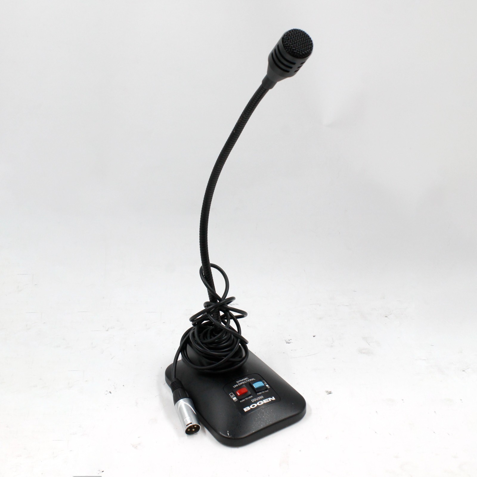 Bogen DDU250 Uni-Directional Dynamic Desktop Microphone 16\