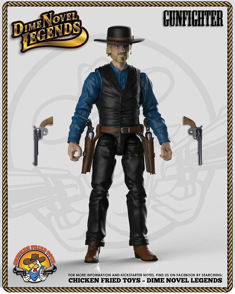 Dime Novel Legends 1:18 scale (4\