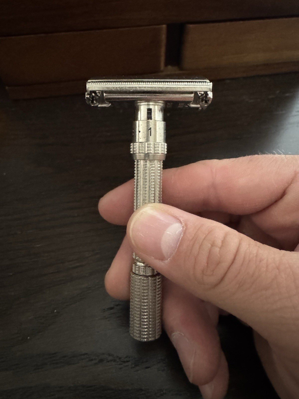 Vintage Gillette Slim Adjustable L1 in Excellent condition Vintage Gillette Slim Adjustable L1 in Excellent condition