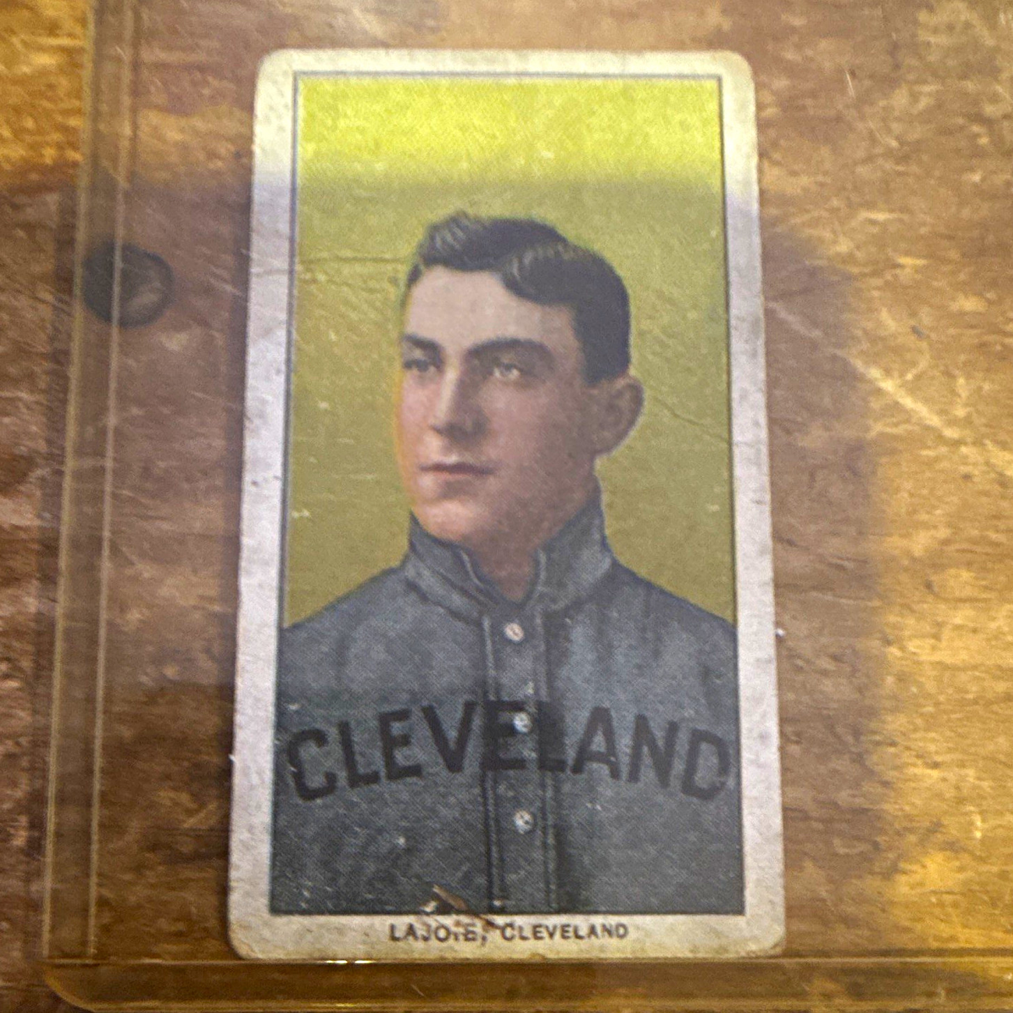1909-11 T206 Baseball - Nap Lajoie Cleveland Naps Portrait 350 Back Tobacco 1909-11 T206 Baseball - Nap Lajoie Cleveland Naps Portrait 350 Back Tobacco