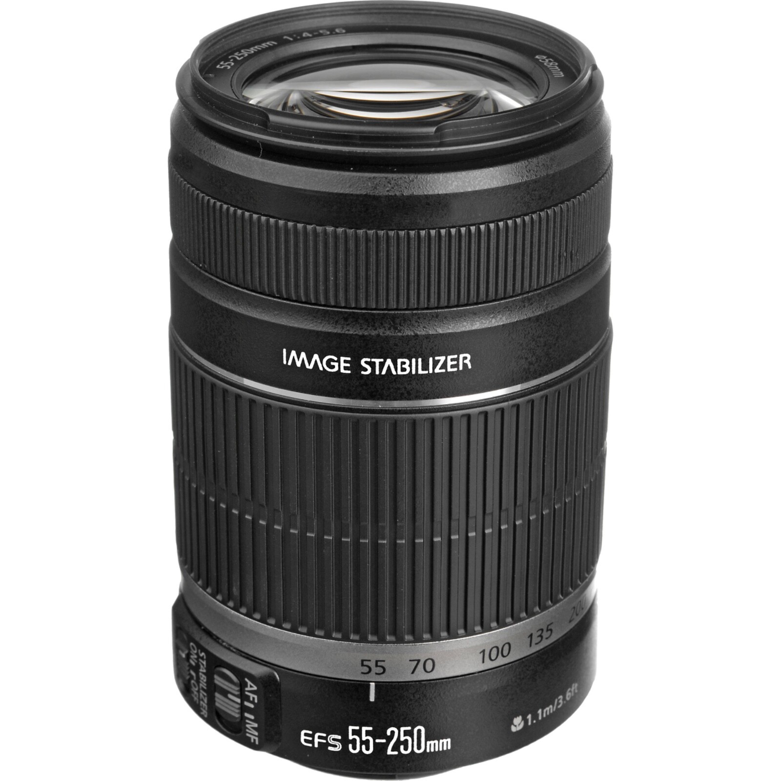 Canon EF-S 55-250mm f/4-5.6 IS Telephoto Zoom Lens For Canon Rebel DSLR Canon EF-S 55-250mm f/4-5.6 IS Telephoto Zoom Lens For Canon Rebel DSLR