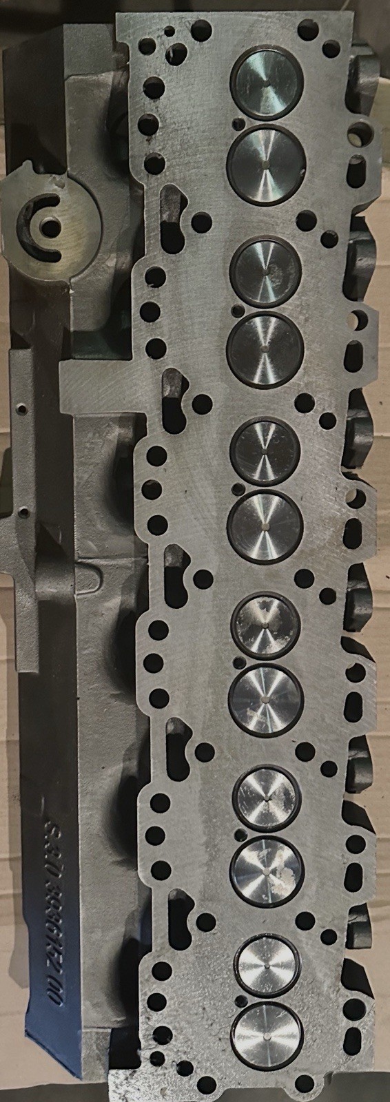 8.3L/6CT CYLINDER HEAD LOADED FOR CUMMINS APPLICATION. 8.3L/6CT CYLINDER HEAD LOADED FOR CUMMINS APPLICATION.