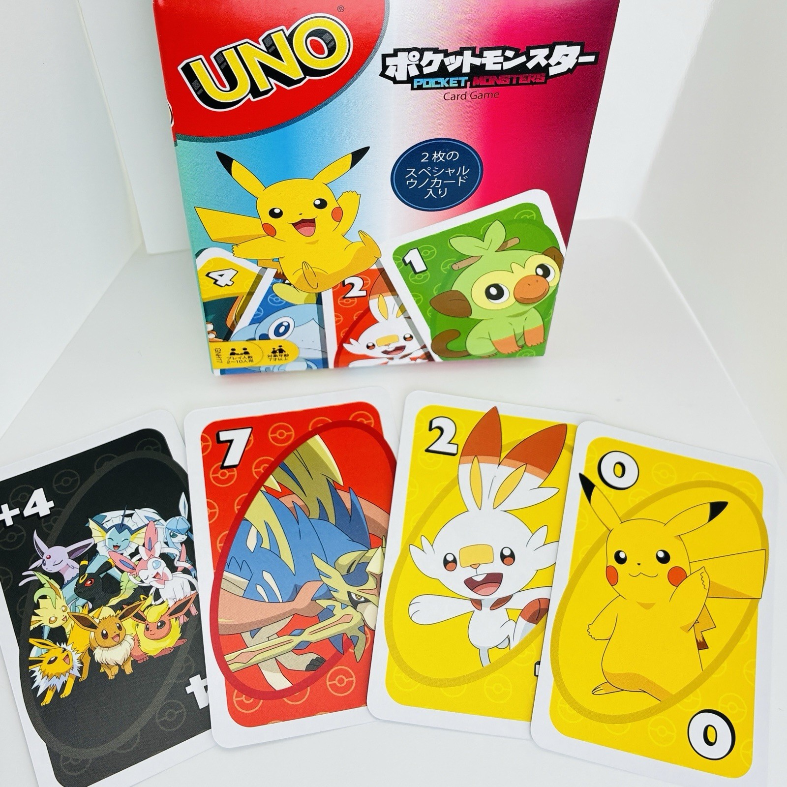 NEW UNO Pokemon Pocket Monsters Card Game Japanese Edition Mattel GNH17
