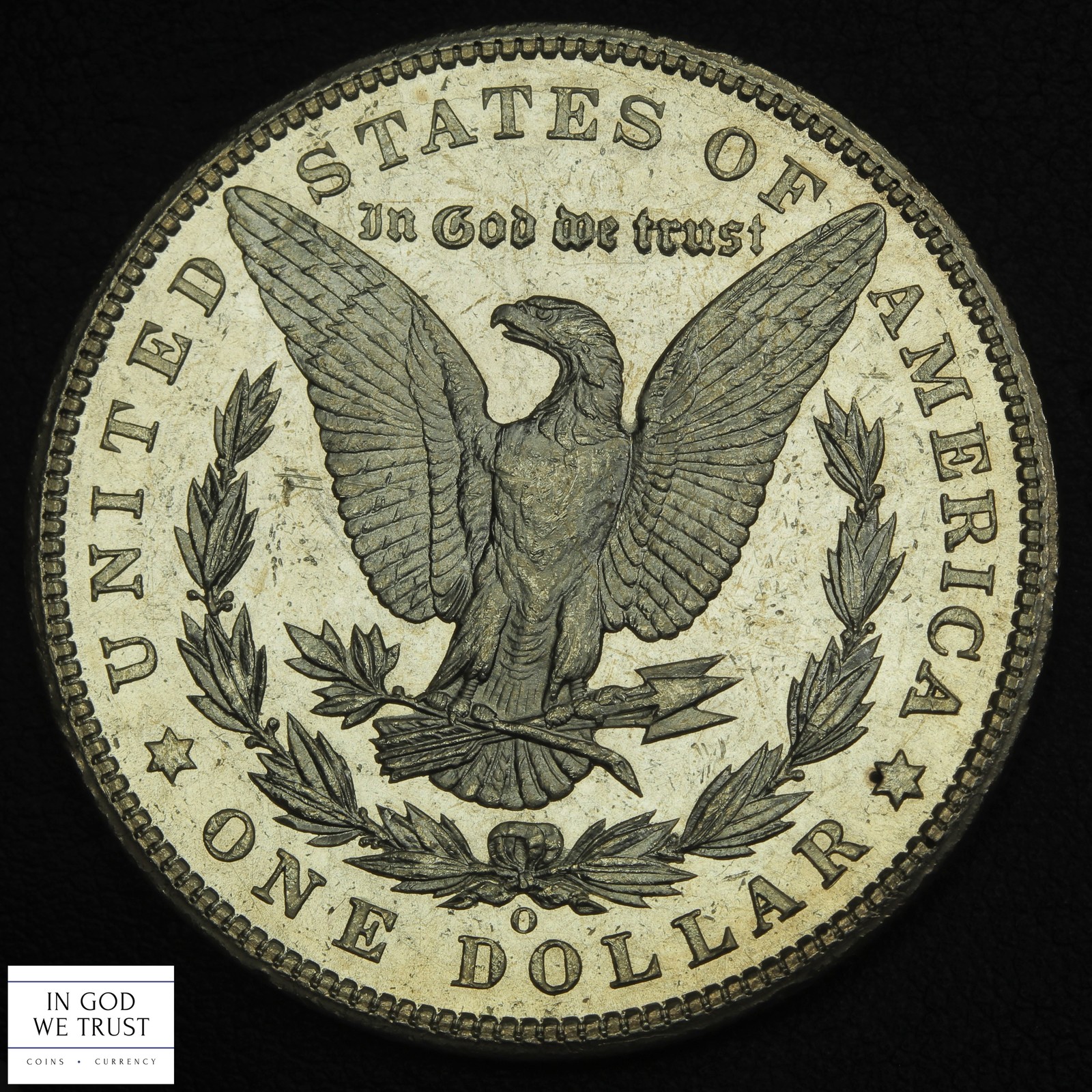 1904 O Reverse PROOF-LIKE PL Morgan Silver Dollar $1 (MS CH BU) 1904 O Reverse PROOF-LIKE PL Morgan Silver Dollar $1 (MS CH BU)