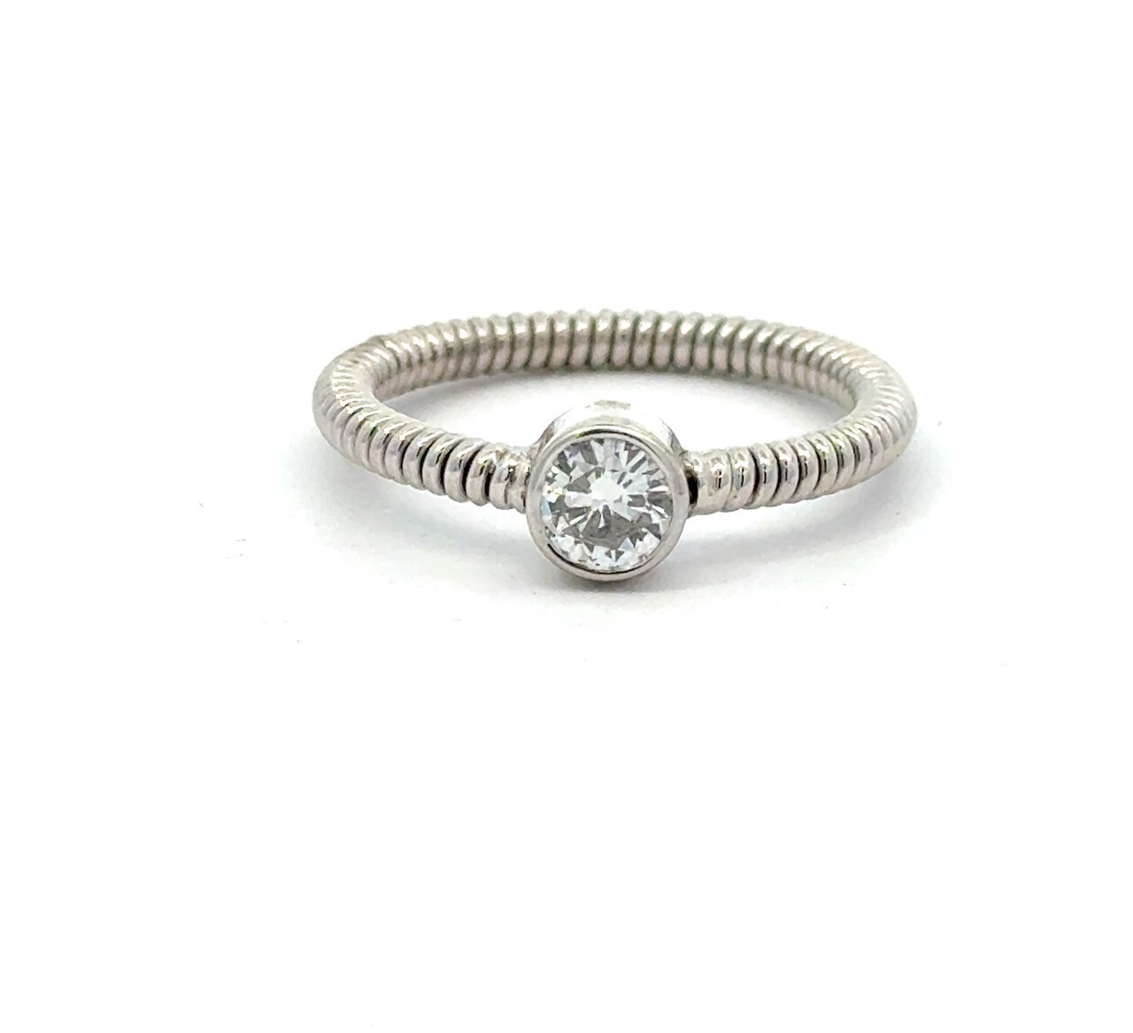 Stunning Diamond 18K Custom Ring