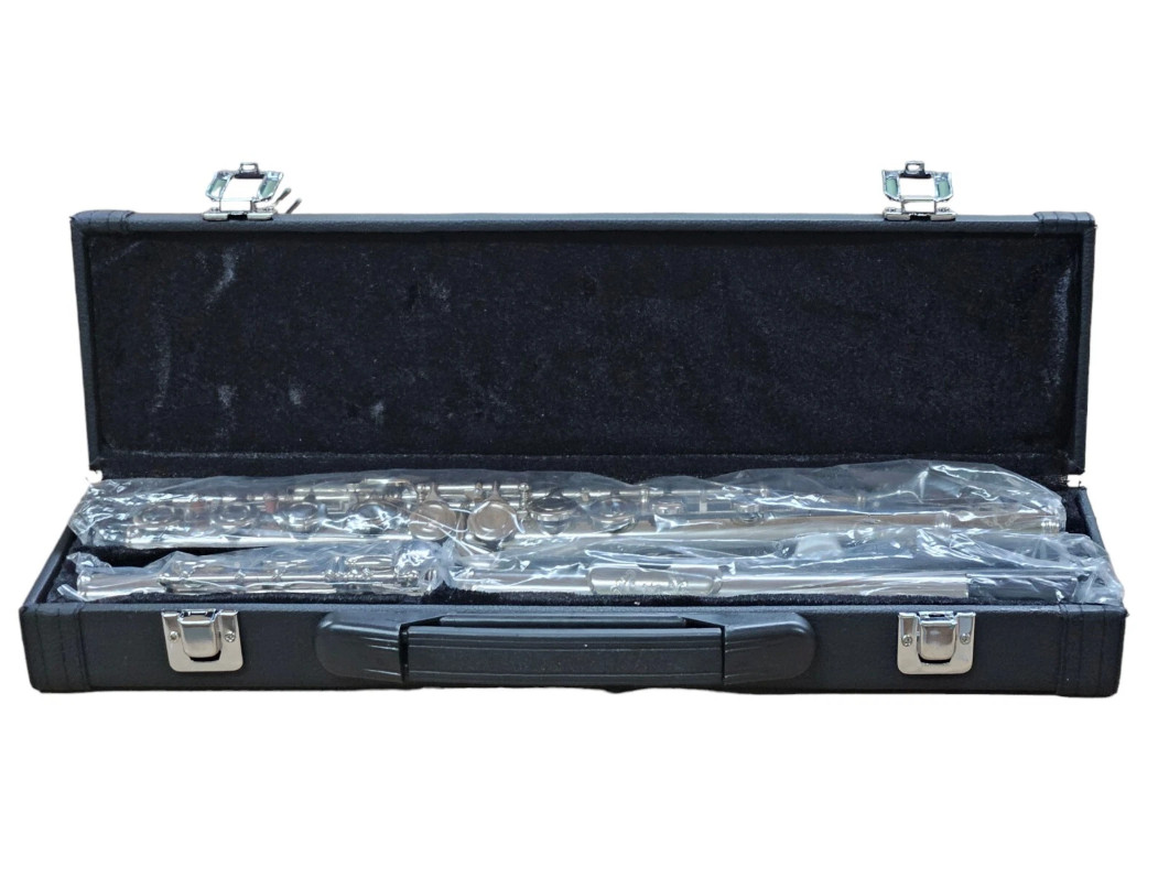 FLUTE-BANKRUPTCY SALE-NEW C STUDENT/INTERMEDIATE/PRO SILVER CONCERT BAND FLUTES FLUTE-BANKRUPTCY SALE-NEW C STUDENT/INTERMEDIATE/PRO SILVER CONCERT BAND FLUTES
